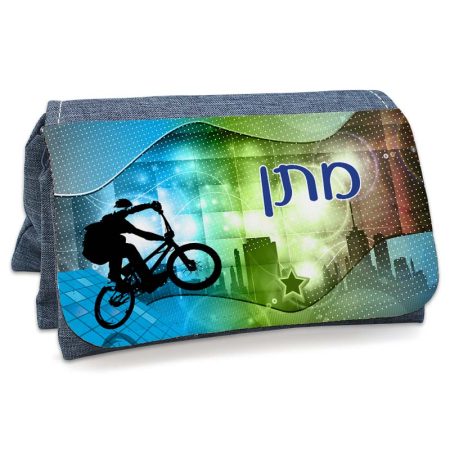 קלמר 3 תאים – אופניים (שם)
