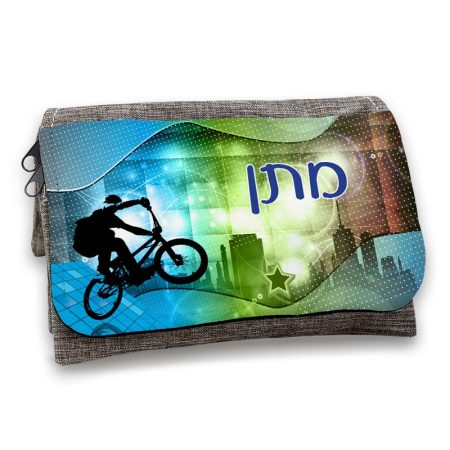 קלמר 3 תאים – אופניים (שם)