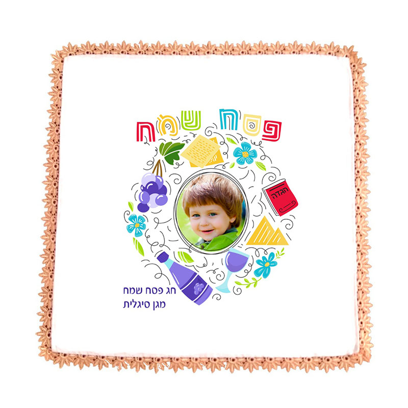 כיסוי למצה מעגל תמונה כיסוי למצה עיצוב מעגל תמונה