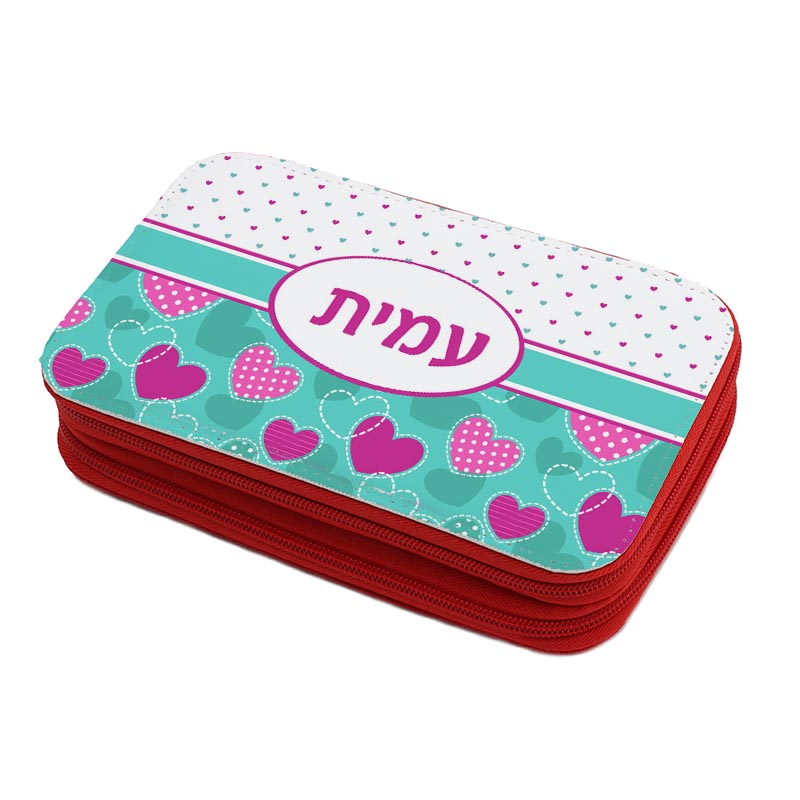 קלמר עם ציוד לבבות קלמר עם ציוד לבבות