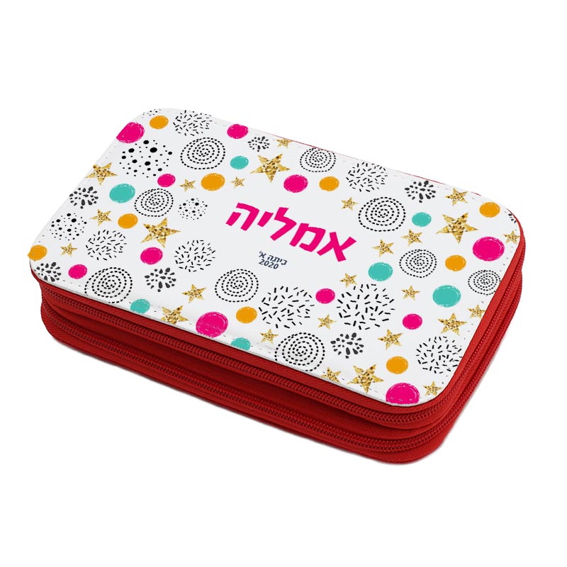 קלמר עם ציוד עיגולים קלמר עם ציוד עיגולים