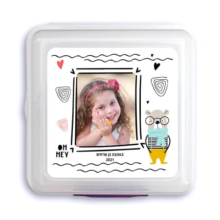 קופסת אוכל  דוב תמונה