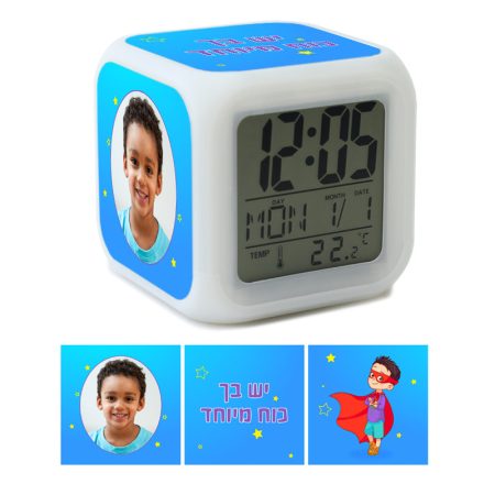 שעון מעורר ילד כוח על (תמונה)