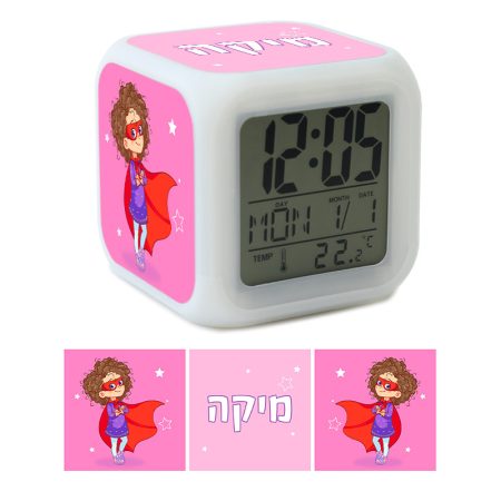 שעון מעורר ילדה כוח על (שם)