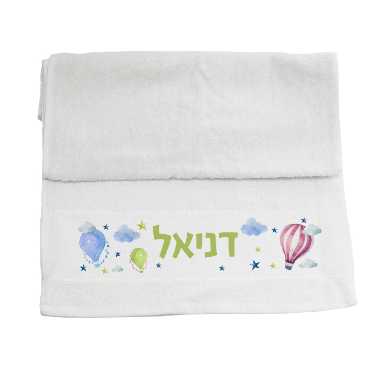 מגבת ידיים עננים מגבת ידיים עננים
