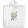 פונצ'ו מיקרופייבר לילדים - עיצוב קשת בענן עם תמונה הילד מתנות לגני ילדים