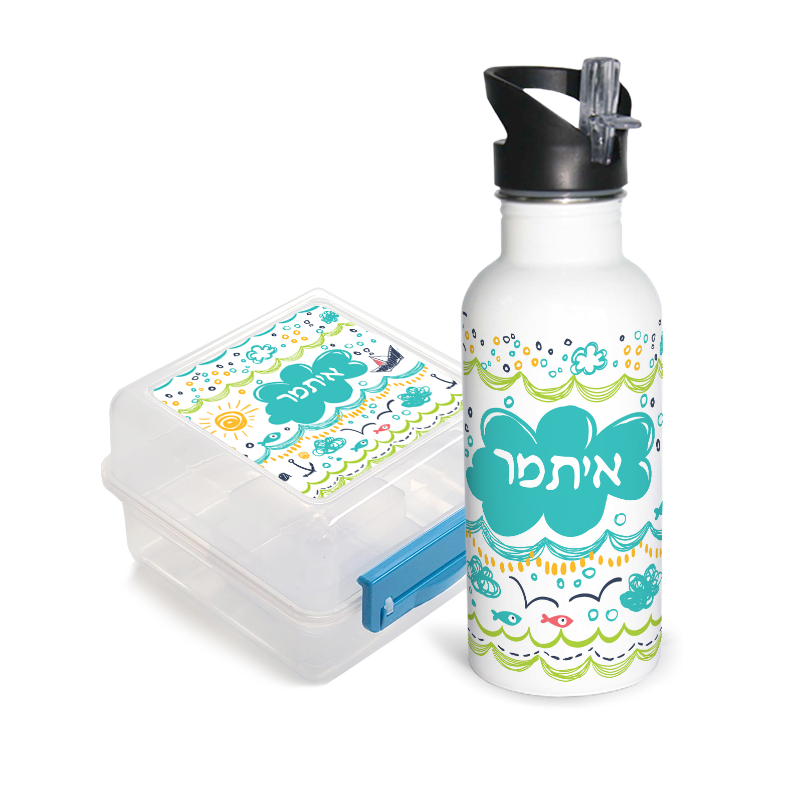 סט בקבוק וקופסא גלים סט בקבוק וקופסא גלים